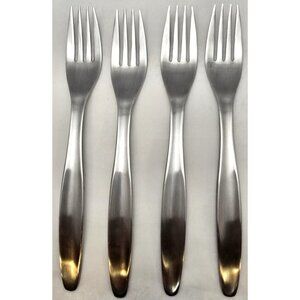 4 Cambridge Tidepool Dinner Forks 8.5" Flatware Stainless Steel 18/8 Replacement